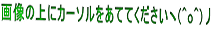 摜̏ɃJ[\ĂĂR(^o^)